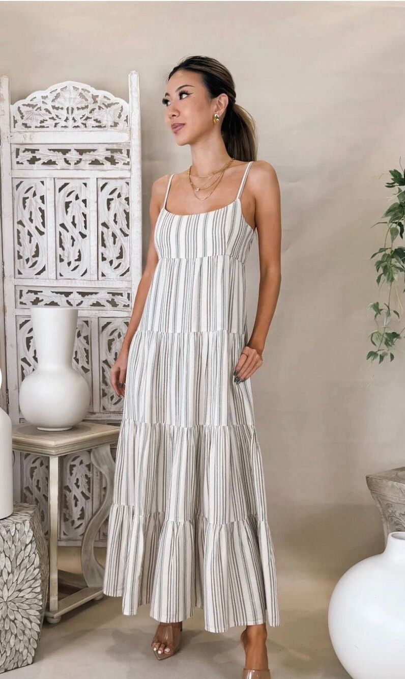 Xirena Ciara Cotton Midi Dress in Black NWT Size Medium